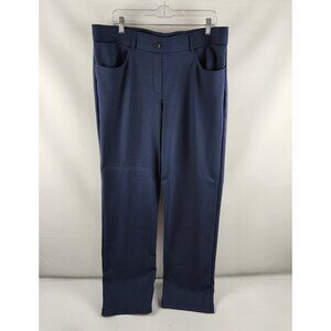 Betabrand Pants Womens 2XL Long Blue 7 Pocket Dress Pant Yoga Pant (38x32) NWT